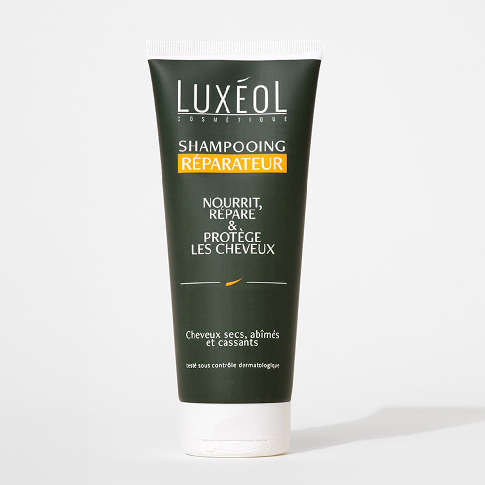 Luxeol-Shampooing-Reparateur-Cheveux-secs-200ml-nova-prapharmacie-maroc Luxeol Shampooing Reparateur Cheveux secs 200ml – Image 1