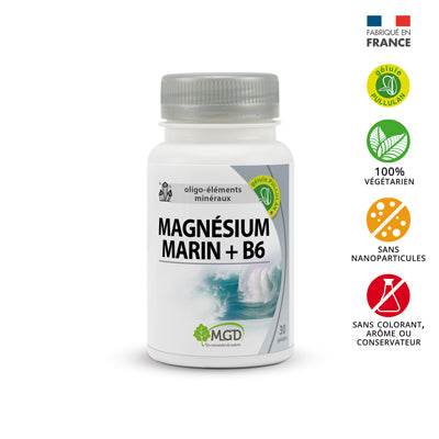 MAGNESIUM_MARIN_B6_1MGMARB6_130x57_pullulan MGD magnésium marin + B6 boite 30 gélules – Image 1