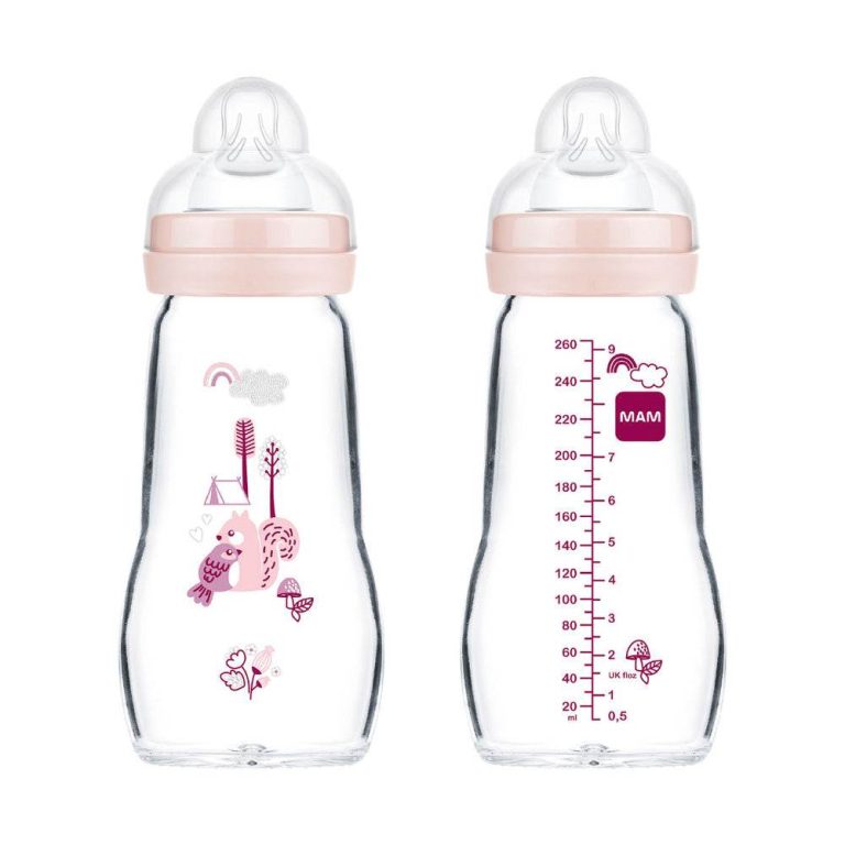 MAM Biberon Verre 2+m 260 ml Forest - Biberon En Verre