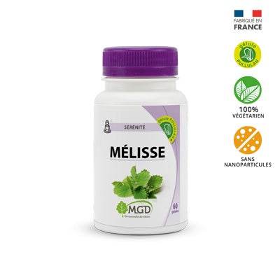 MELISSE_1MEL60_130x57_pullulan MGD mélisse boite 60 gélules – Image 1