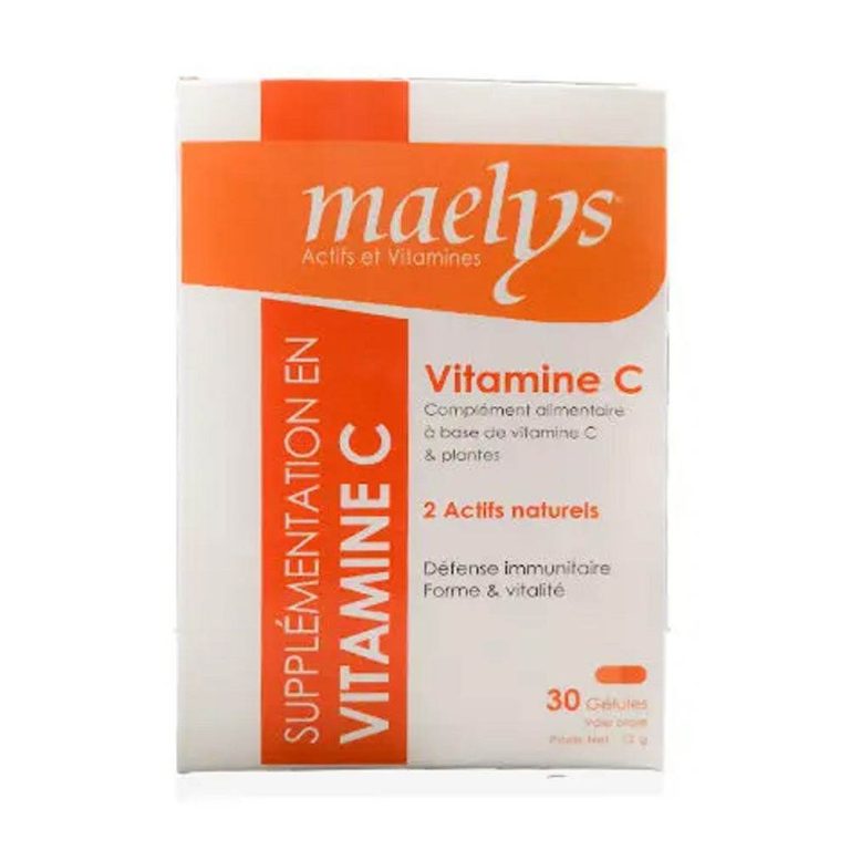 Maelys Vitamine C Et Plantes 30 Gélules