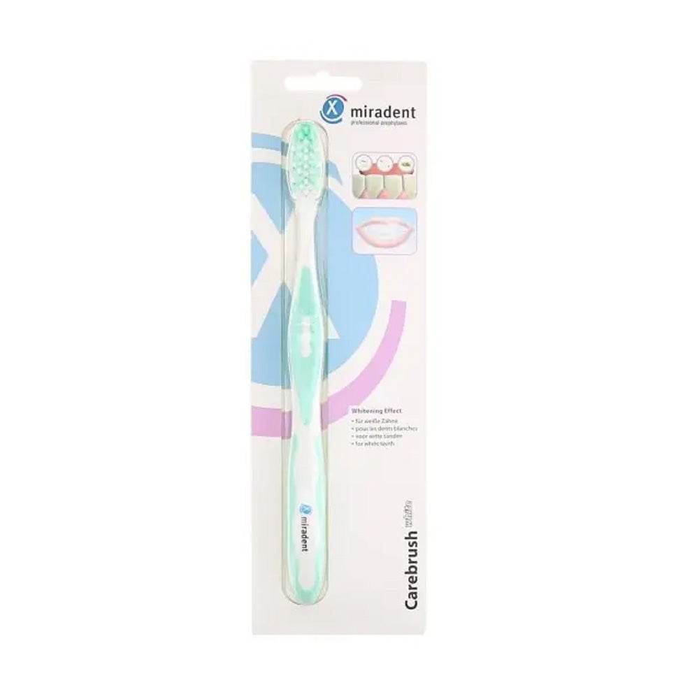 Miradent-Brosse-A-Dent-Carebrush-White-Verte-prix-maroc-parapharmacie-casablanca Miradent Brosse A Dent Carebrush
