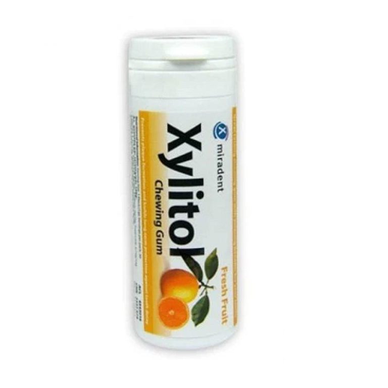 Miradent Xylitol Chewing Gum Fresh Fruit 30B