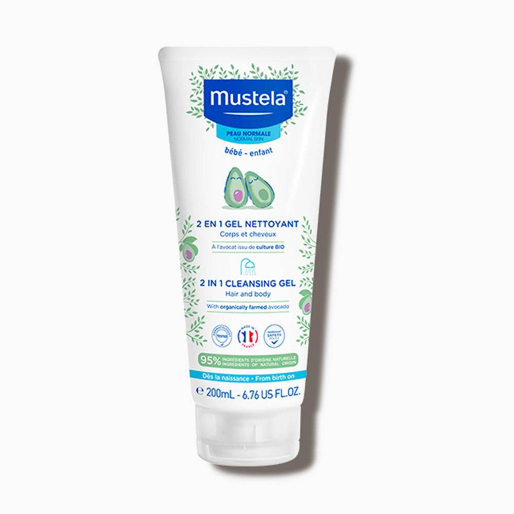 Mustela-Gel-Nettoyant-2-en-1-a-l_avocat-BIO-200ml-nova-parapharmacie-casablanca_13313792-1320-4346-a770-c8205896c16d Mustela Gel Nettoyant 2 en 1 à l'avocat BIO 200ml – Image 1