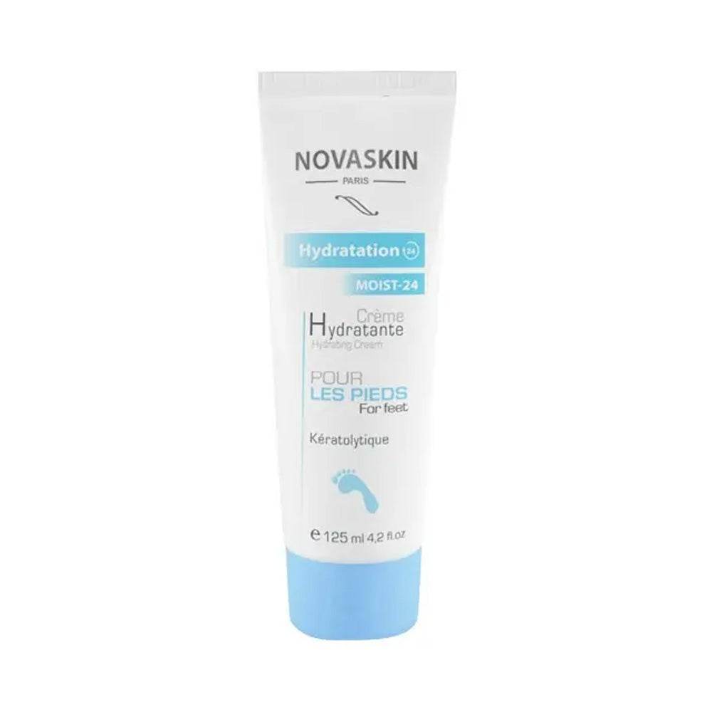 Novaskin-Creme-Hydratante-Pieds-125ml-prix-maroc-parapharmacie-casablanca Novaskin Crème Hydratante Pieds 125ml – Image 1