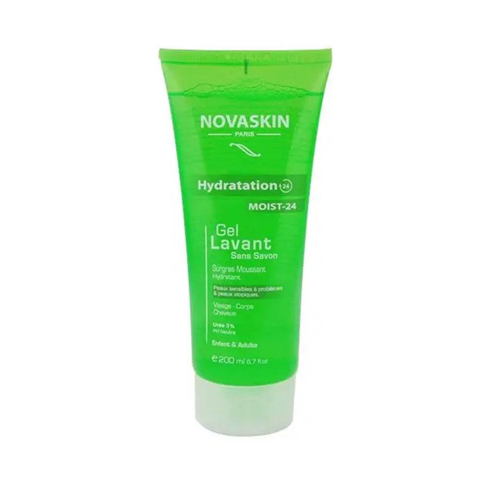 Novaskin-Gel-Lavante-Corps-Sans-Savon-200ml-prix-maroc-parapharmacie-casablanca Novaskin Gel Lavante Corps Sans Savon – Image 1