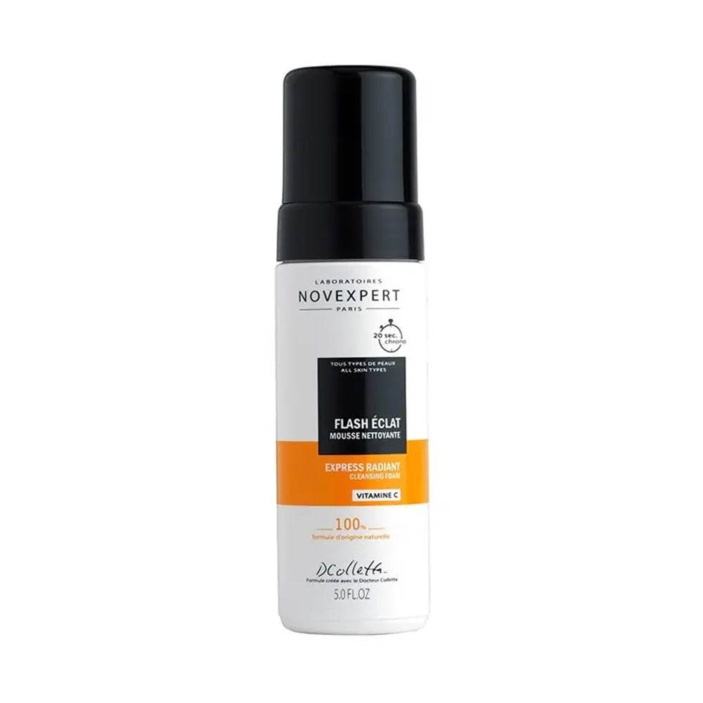 Novexpert-Mousse-Nettoyante-Flash-Eclat-Vitamine-C-150ml-Global-para-prix-Maroc Novexpert Mousse Nettoyante Flash Éclat Vitamine C 150ml – Image 1