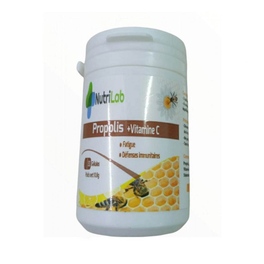 Nutrilab-Propolis-_-Vitamine-C-30-Gelules-nova-parapharmacie-casablanca Nutrilab Propolis + Vitamine C 30 Gélules