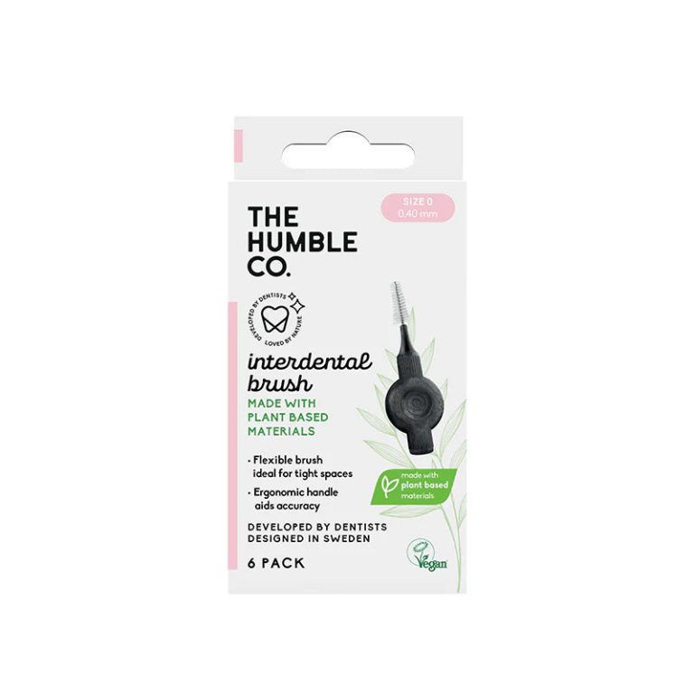HUMBLE Brosse Inter Dentaire Plant Based Taille 0 0.40mm Brossettes Interdentaires Écologiques - photo 2