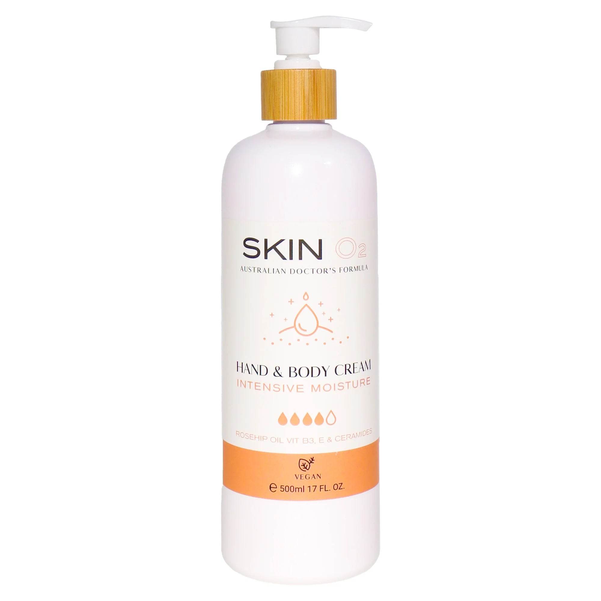 PFIHBC500-Face_-Hand-_-Body-Moisturiser-Cream-500ml-hero-new_2000x2000_crop_center_841ea69b-8651-461c-92b6-2ba7a12a0688 Skin O2 Hand Cream 50g – Image 1