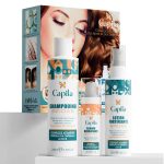 CAPILA Gamme Complète 3 en 1 Shampoing Lotion Complément Anti-Chute Croissance Densité Pack Complet