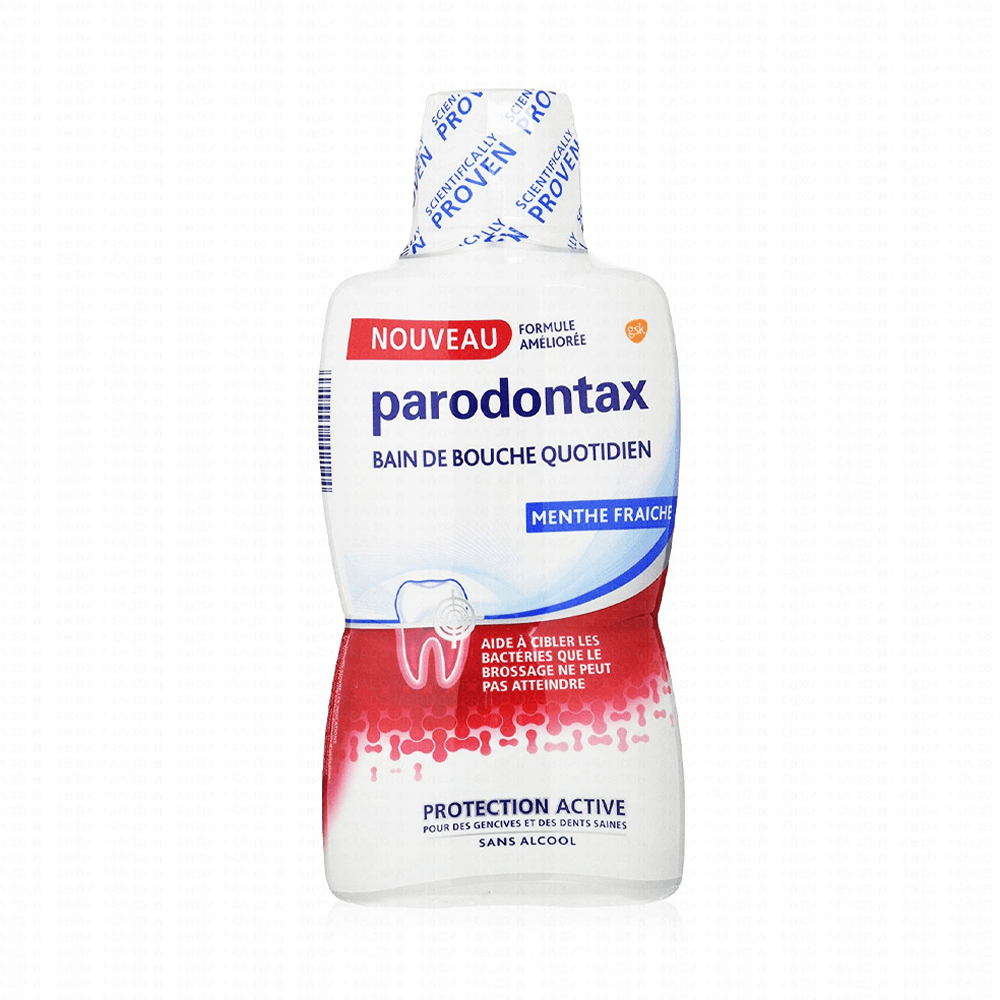 Parodontax-Bain-De-Bouche-Quotidien-500ml-nova-paraharmacie-maroc Parodontax Bain De Bouche Quotidien 500ml – Image 1