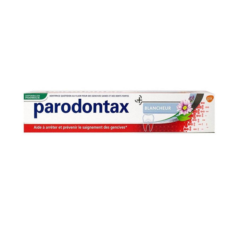 Parodontax-Dentifrice-Blancheur-75ml-novaparapharmacie-maroc Parodontax Dentifrice Blancheur 75ml – Image 1