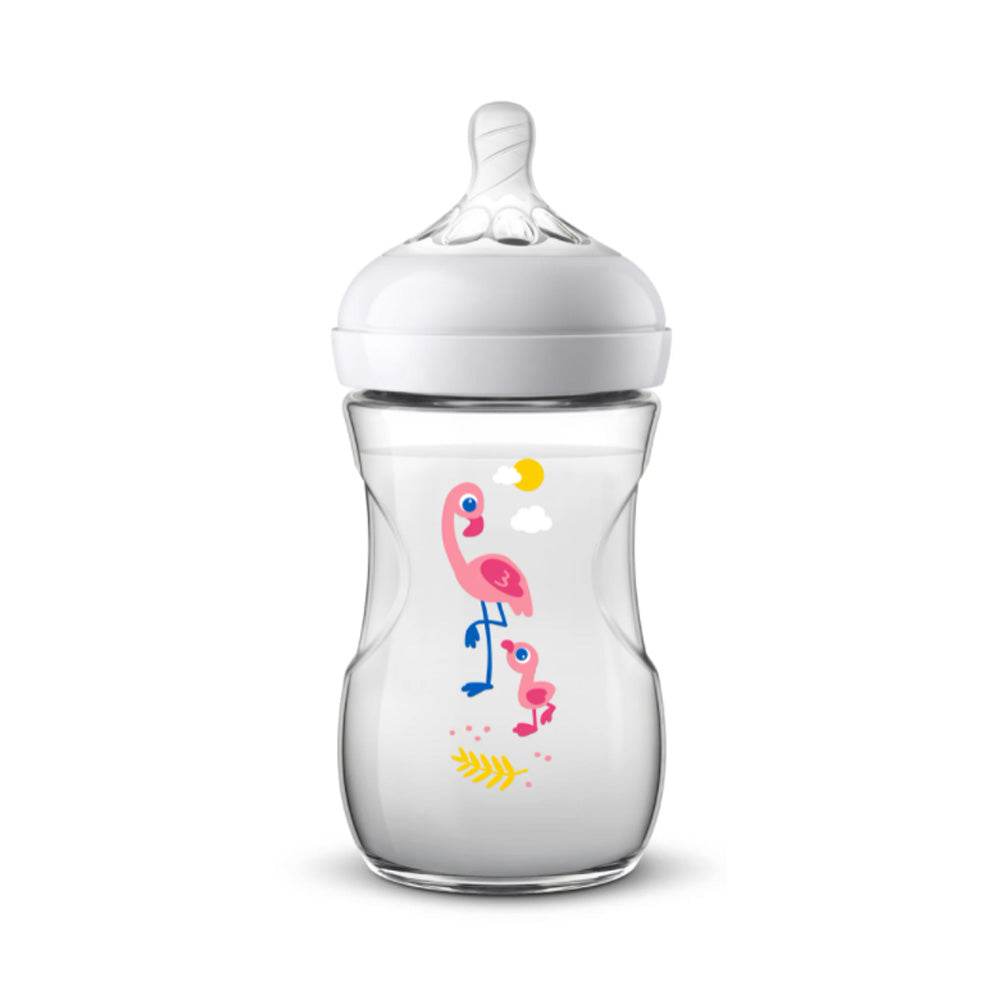 Philips-AVENT-Biberon-Naturel-Flaming-260ml-_1m-Scf070-21-nova-parapharmacie-casablanca AVENT Biberon Naturel Flaming 260ml +1m Scf070/21 – Image 1
