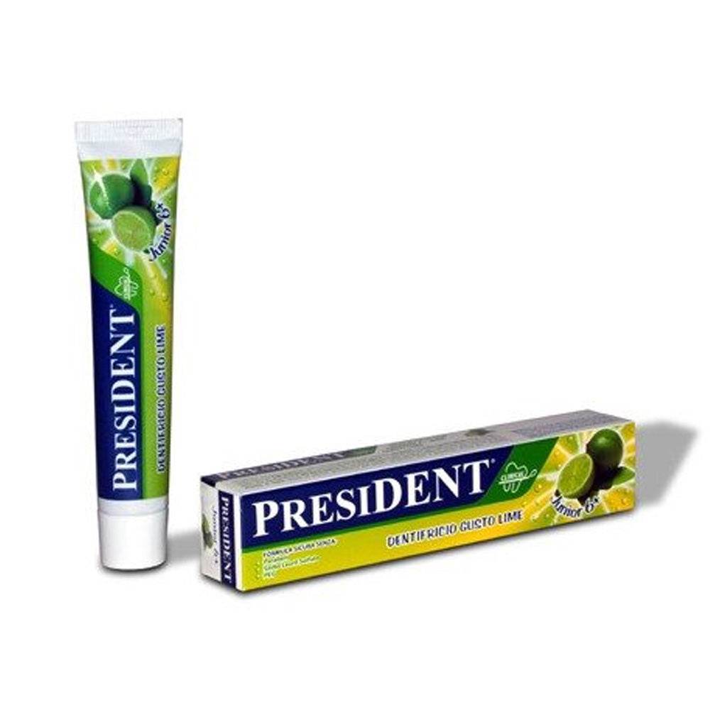 President-Dentifrice-Junior-6_-Citron-50-ml-prix-maroc-parapharmacie-casablanca President Dentifrice Junior 6+ Citron 50 ml – Image 1