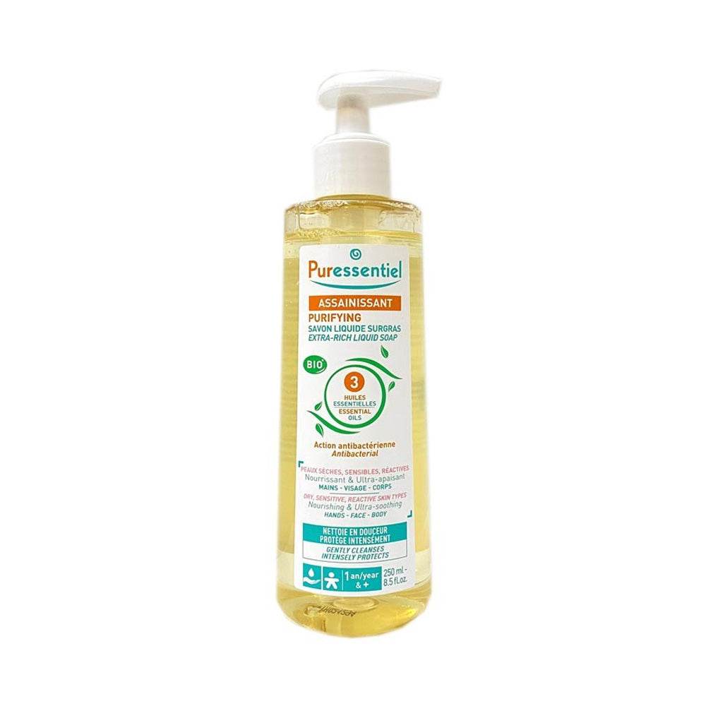 Puressentiel-Assainissant-Savon-Liquide-Surgras-250ml-prix-maroc-parapharmacie-casablanca Puressentiel Assainissant Savon Liquide Surgras – Image 1