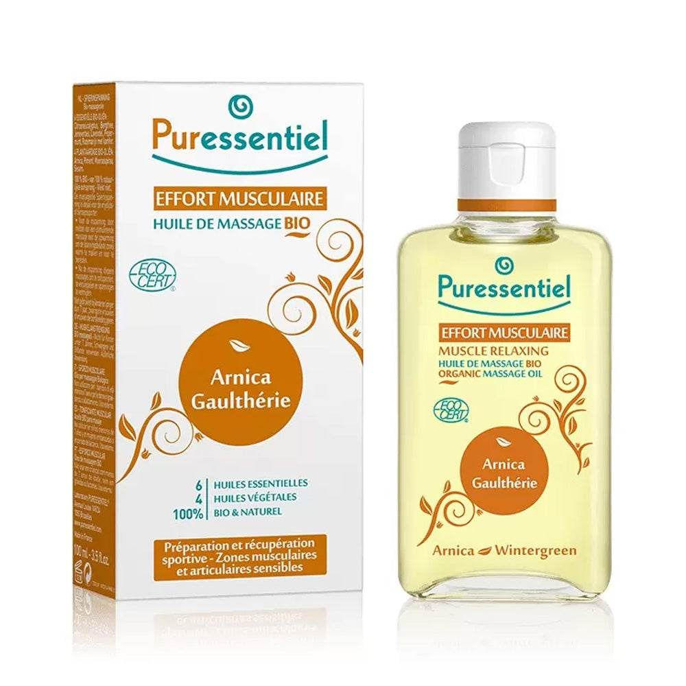 Puressentiel-Effort-Musculaire-Huile-De-Massage-100ml-Nova-para-prix-Maroc Puressentiel Effort Musculaire Huile De Massage 100ml – Image 1