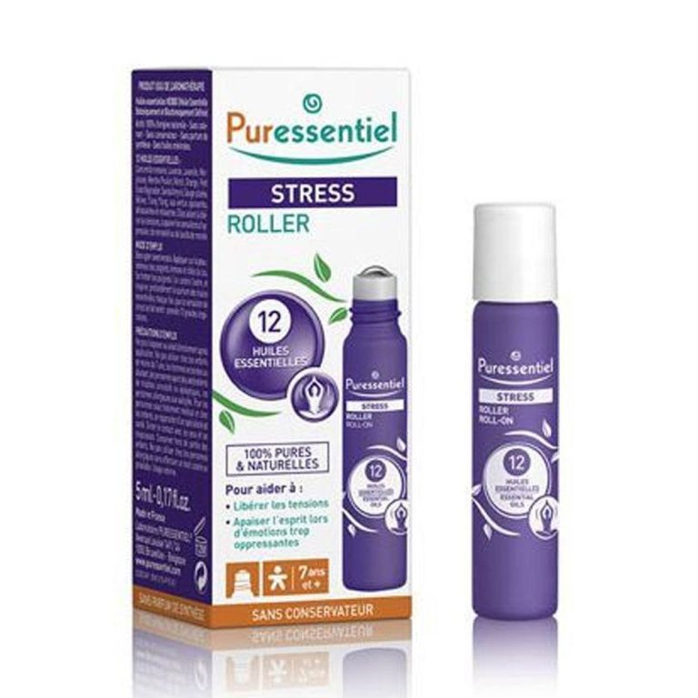 Puressentiel Roller Stress aux 12 Huiles Essentielles 5ml