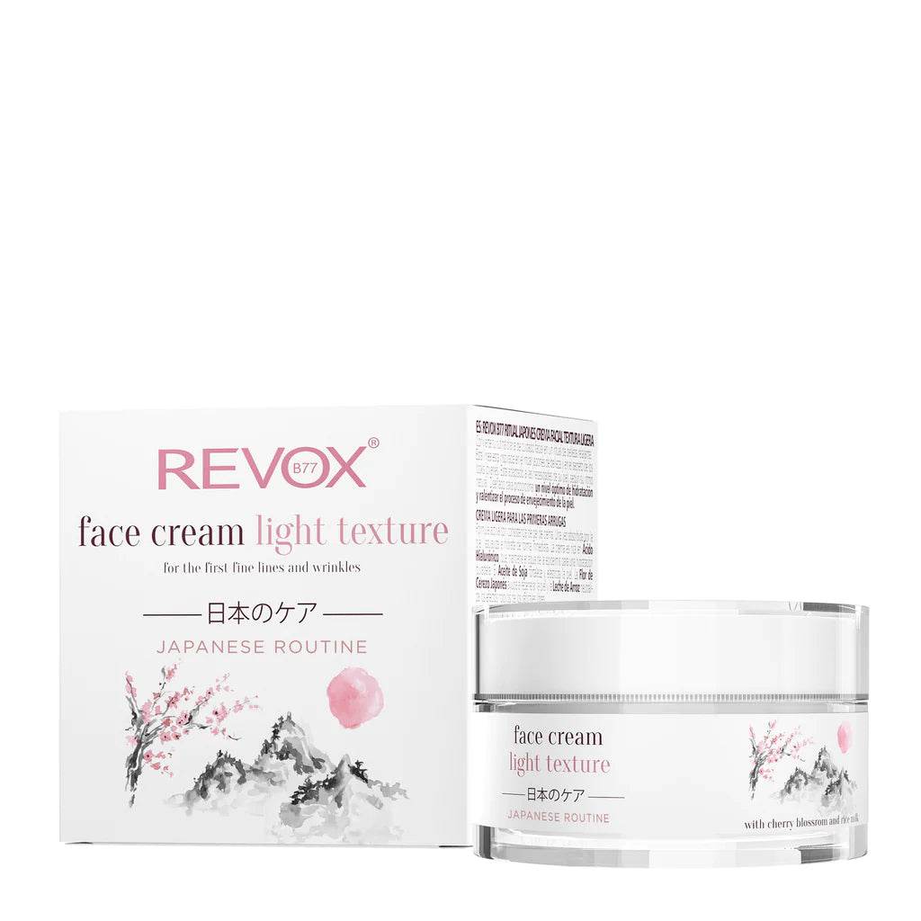 REVOX-B77-JAPANESE-RITUAL-Face-cream-light-texture-50ml Revox Japanese Routine Crème Visage Légère - 50ml – Image 1