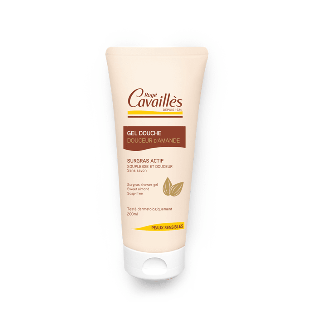 Roge-Cavailles-Gel-Douche-Douceur-d_Amande-200ml-nova-parapharmacie-maroc Rogé Cavaillès Gel Douche Douceur d’Amande 200ml – Image 1