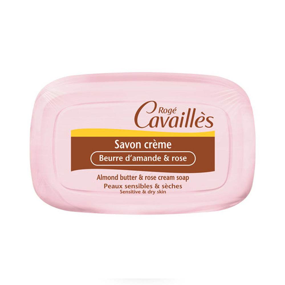 Roge-Cavailles-Savon-Creme-Beurre-D_amande-Et-Rose-115g-prix-maroc-parapharmacie-casablanca Rogé Cavaillès Savon Crème Beurre D’amande Et Rose 115g – Image 1
