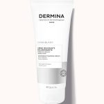 DERMINA Sensi-Blanc Crème Moussante Eclaircissante 200ml Nettoyant Visage Unifiant Sans Savon