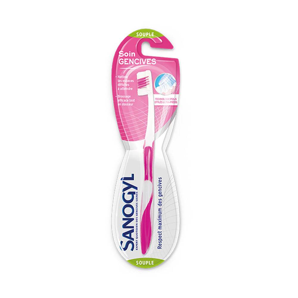 Sanogyl-Brosse-a-Dent-Soin-Gencives-souple-nova-prapharmacie-maroc Sanogyl Brosse à Dent Soin Gencives – Image 1