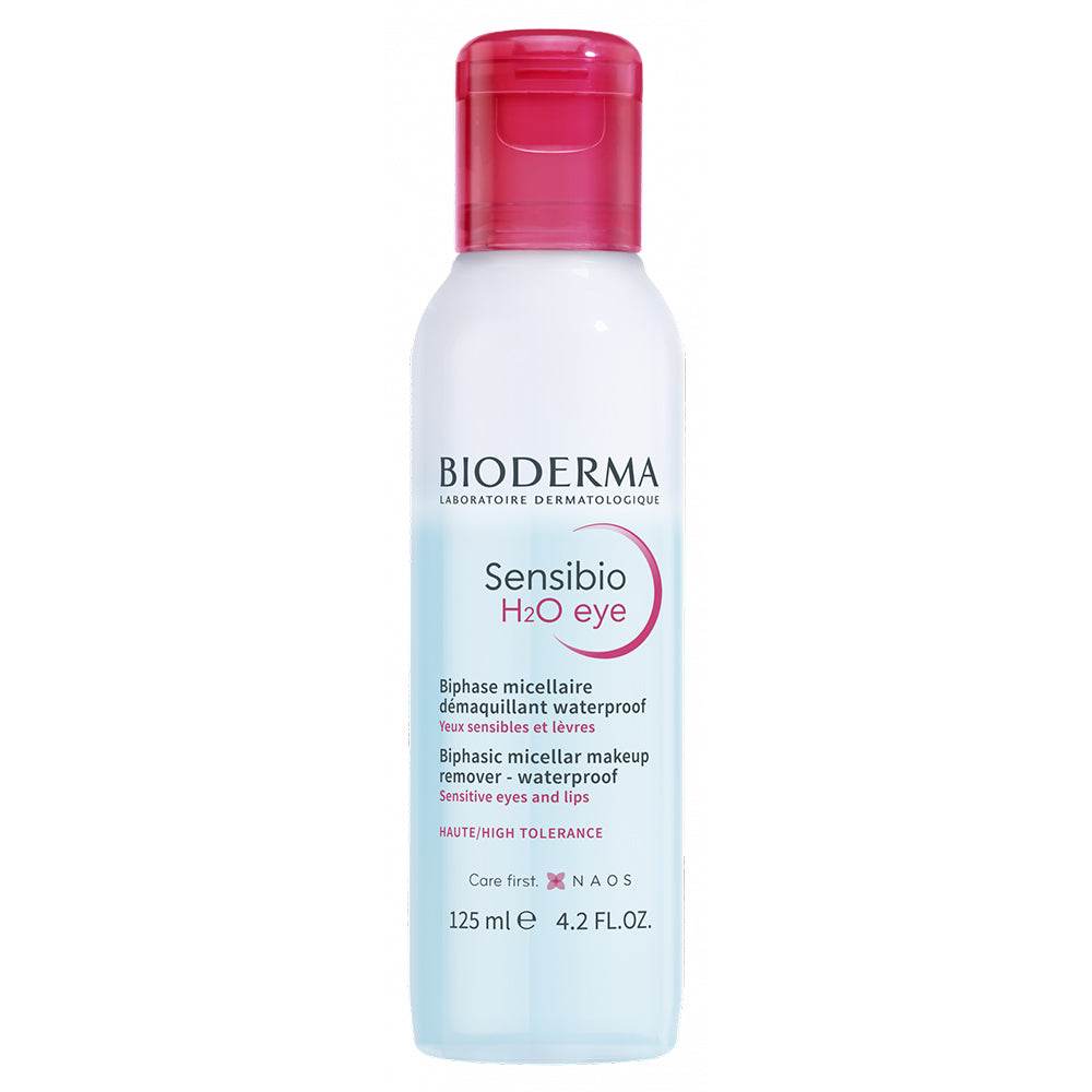 Sensibio-H2O-Eye-125ml-Parapharmacie-Casablanca-Maroc-Prix BIODERMA SENSIBIO H2O EYE 125ML - Démaquillant Biphasé Yeux Sensibles - photo 2