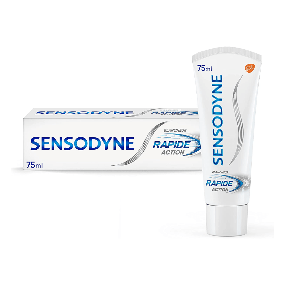 Sensodyne-Dentifrices-Rapide-Blancheur-75ml-nova-paarapharmacie-maroc Sensodyne Dentifrices Rapide Blancheur 75ml