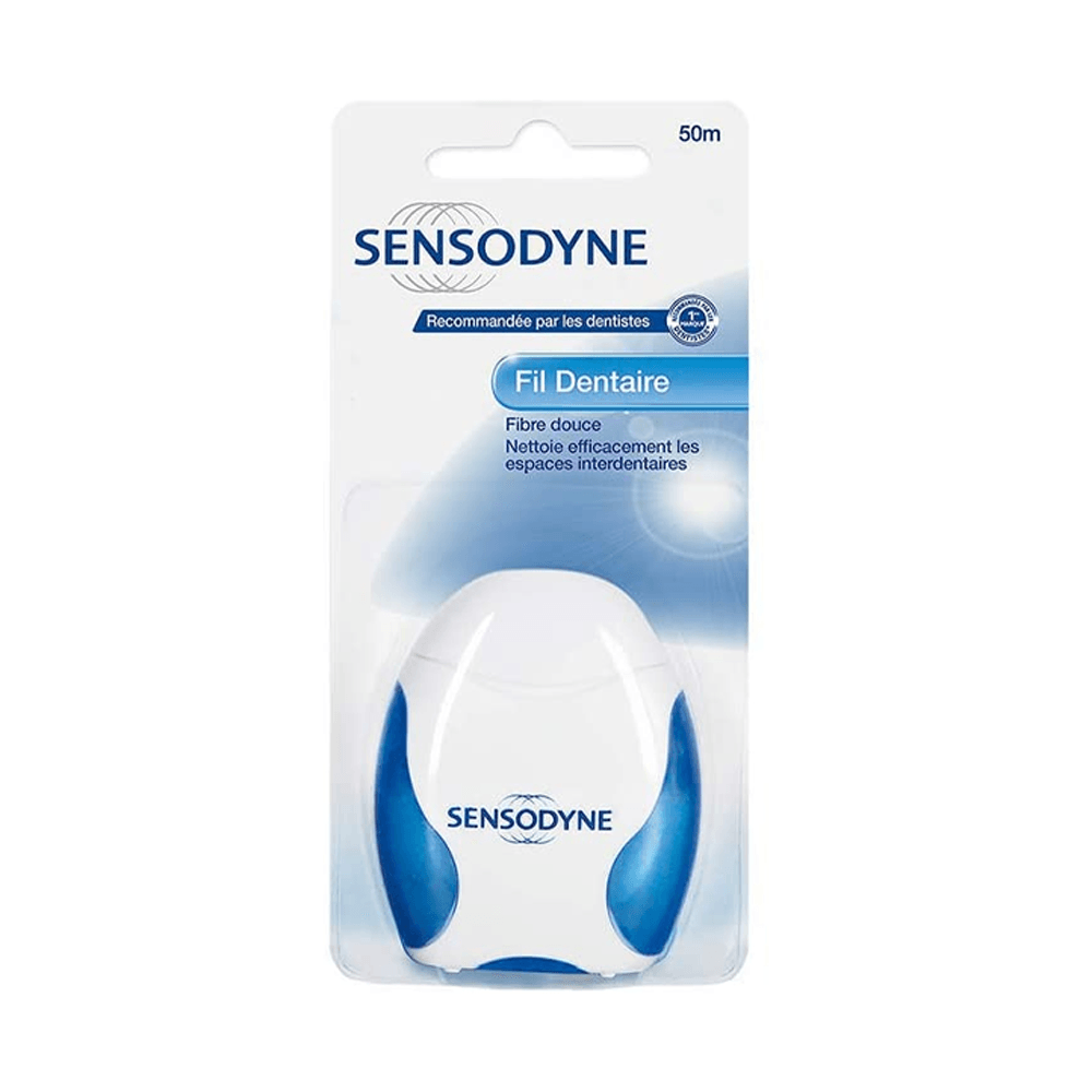 Sensodyne-Fil-Dentaire-50-Metres-nova-paarapharmacie-maroc Sensodyne Fil Dentaire 50 Mètres – Image 1