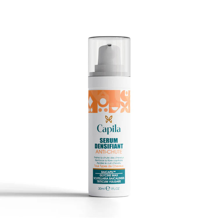 Serum-Densifiant-Anti-Chute-CAPILA-novapara CAPILA Sérum Densifiant Anti-Chute 30ml Concentré Croissance Densité Cheveux Fins – Image 1