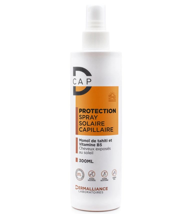 D-CAP Protection Spray Solaire Capillaire 300ml Soin Protecteur Cheveux UV Hydratant Anti-Dessèchement - photo 2