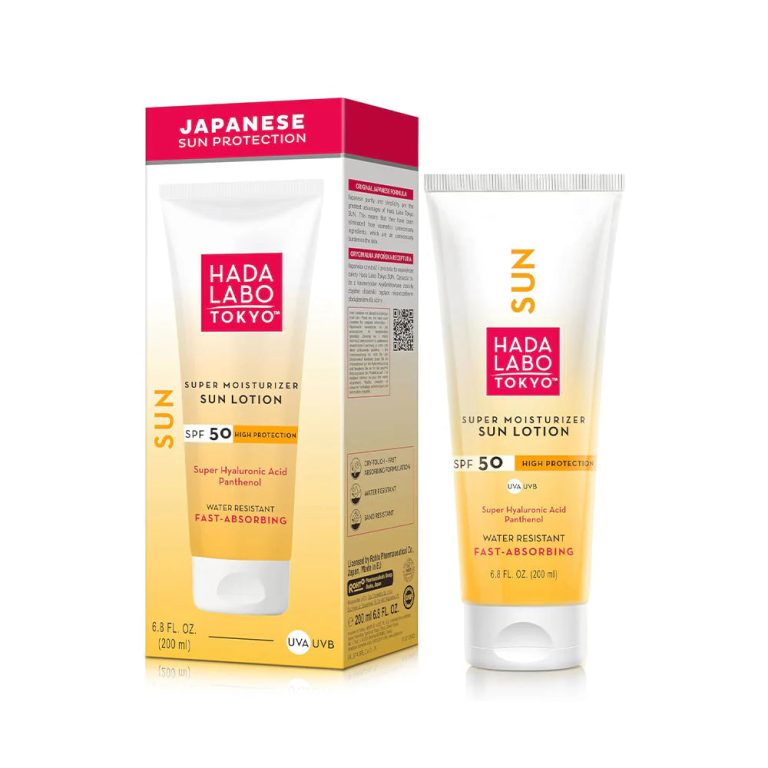 JAPANESE HADA LABO Sun Body Lotion SPF50 200ml Protection Solaire Corps Hydratante Anti-UV - photo 3