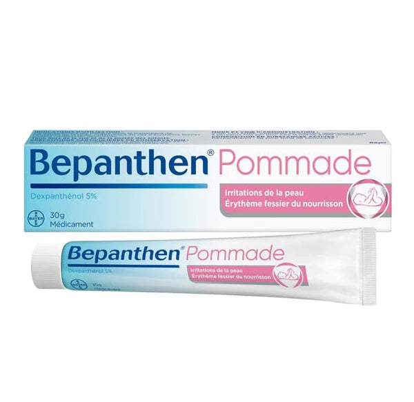 UYYH-nova-para-pharmacie-maroc-prix-livraison BEPANTHEN Pommade 30g Soin Réparateur Irritations Bébé Adulte Dexpanthénol