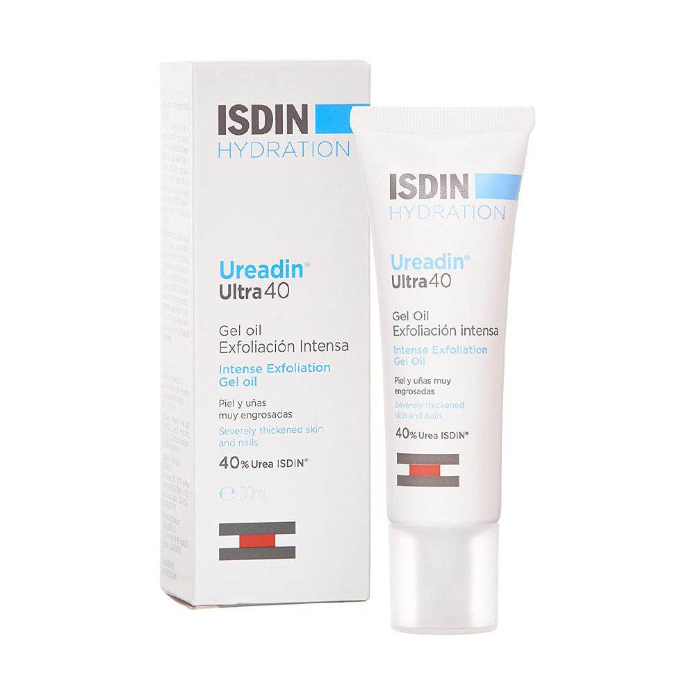 Ureadin-Gel-Oil-Rx40-30ml-novaparapharmacie-maroc-4 ISDIN Ureadin Gel Oil Rx40 30ml Gel Huile Kératolytique Intensif Peaux Épaisses Callosités – Image 1