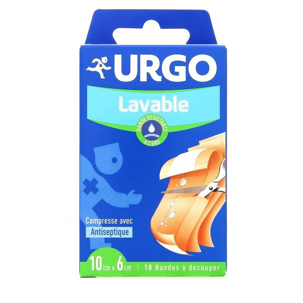 Urgo-Pansement-Lavable-10cm6Cm-novaparapharmacie-maroc Urgo Pansement Lavable 10cm*6Cm – Image 1