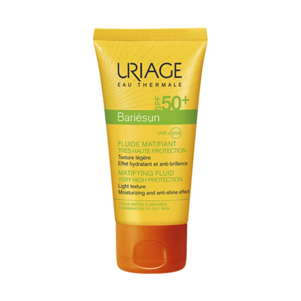 Uriage-BARIESUN-Fluide-Matifiant-SPF50_-50ml-nova-parapharmacie-casablanca Uriage BARIÉSUN Fluide Matifiant SPF50+ 50ml – Image 1