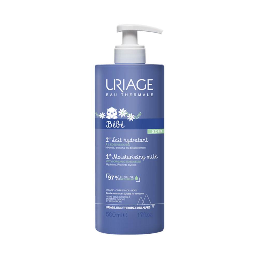 Uriage-BEBE-1er-Lait-Hydratant-500ml-nova-parapharmacie-casablanca Uriage BÉBÉ 1er Lait Hydratant 500ml