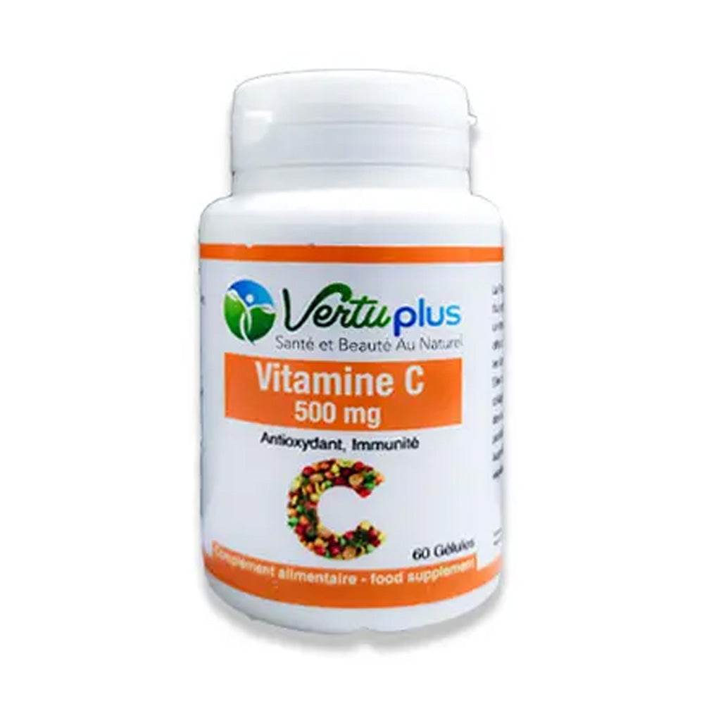 Vertu-Plus-Vitamine-C-500mg-60-Gelules-nova-parapharmacie-casablanca Vertu Plus Vitamine C 500mg 60 Gélules – Image 1