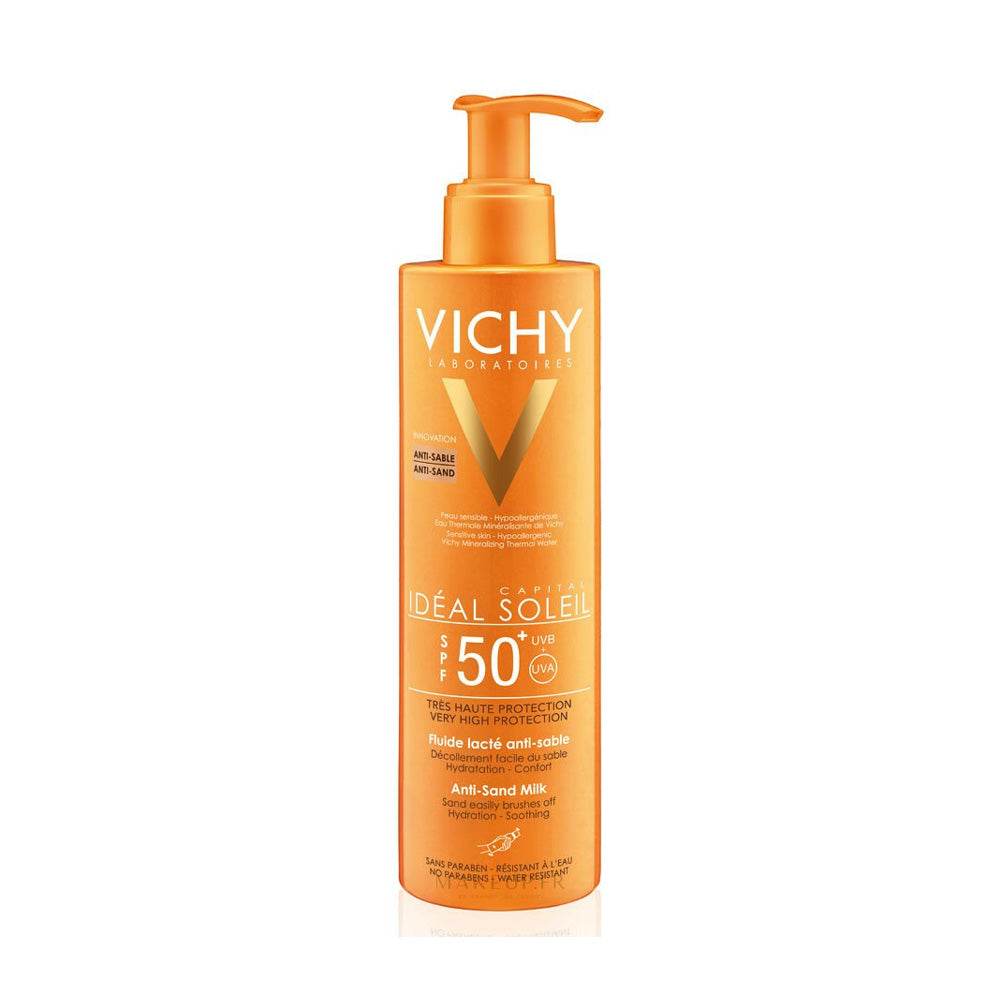 Vichy-Capital-Soleil-Anti-Sable-Adultes-SPF50_-200ml-novaparapharmacie-maroc Vichy Capital Soleil Anti-Sable Adultes SPF50+ 200ml – Image 1