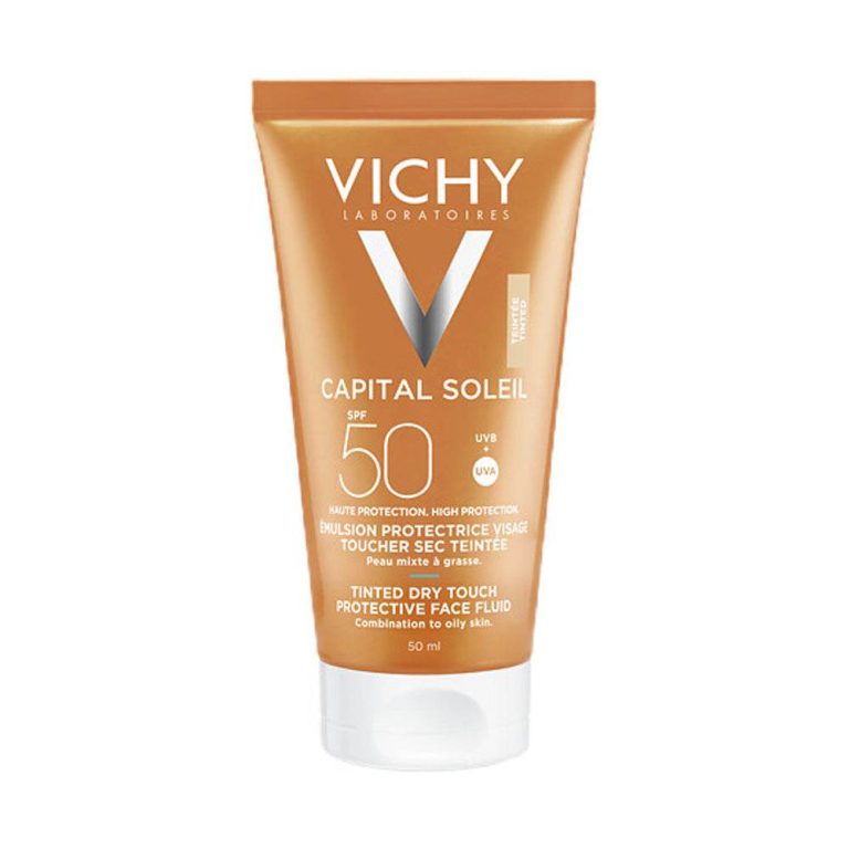 Vichy Capital Soleil BB Emulsion Toucher Sec Teintée SPF50+ 50ml