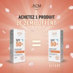 ACM Écran Solaire SPF 50+ 40ml - Protection Très Haute UVA-UVB + Écran Solaire SPF 50+ offret