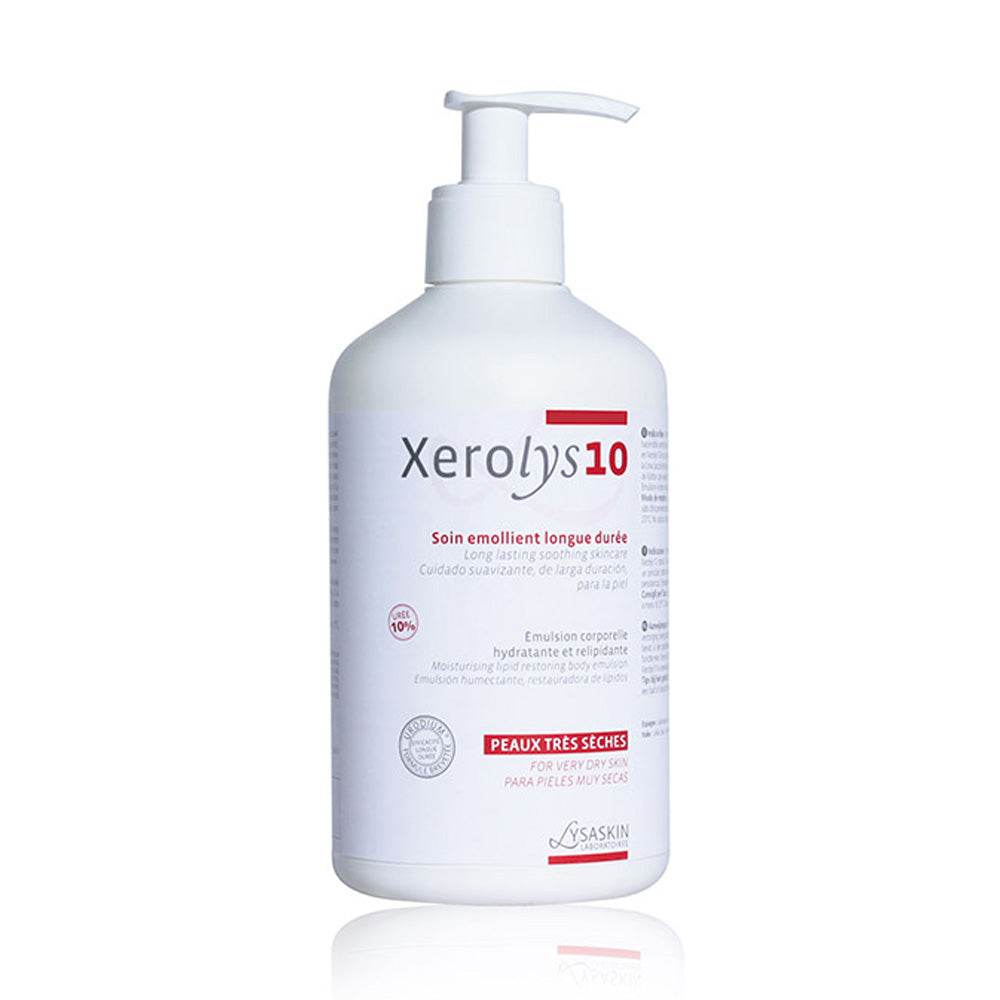 XEROlys-10-Soin-Emollient-Peaux-Tres-Seches-500-ml-nova-parapharmacie-casablanca Lysaskin XEROlys 10 Soin Emollient Peaux Très Sèches 200ml – Image 1