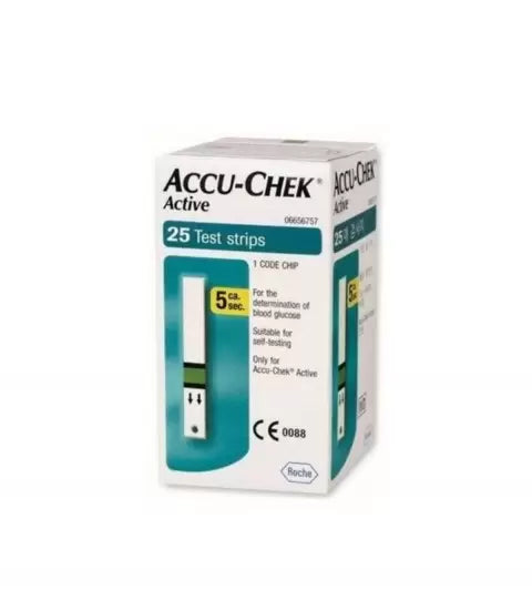 accu-chek-active-bandelettes-25 Accu-Chek Active Bandelettes 25 u – Image 1