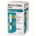 Accu-Chek Active Bandelettes Test Glycémie 50 Pièces Diabète