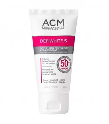 acm-depiwhite-s-ecran-solaire-spf50-50ml DÉPIWHITE S ECRAN SOLAIRE SPF50 50ML – Image 1