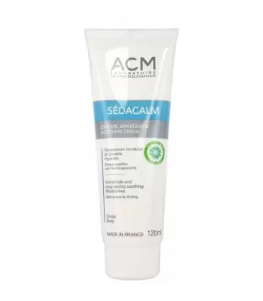 acm-sedacalm-creme-apaisante-corps-120-ml SÉDACALM CRÈME APAISANTE CORPS 120 ML – Image 1