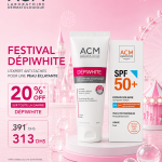 ACM Depiwhite Lait Éclaircissant Corporel Hydratant Unifiant Taches Corps + CREME SOLAIRE SPF 50+