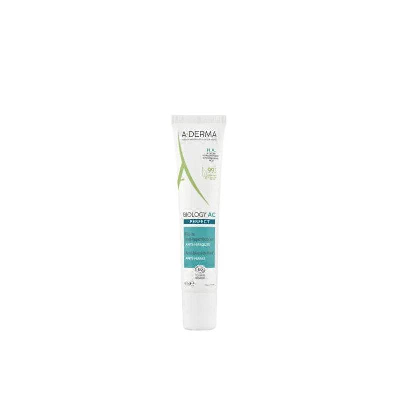 aderma-biology-ac-perfect-fluide-anti-imperfections-anti-marques-40-ml-parapharmacie-prix-maroc1-1 ADERMA BIOLOGY AC PERFECT Fluide Anti-Imperfections Anti-Marques 40ml - Peaux Acnéiques – Image 1