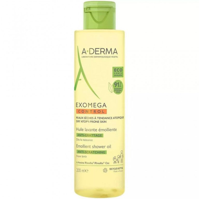 Aderma Exomega Control Huile Lavante Emoliente anti-Grattage 200ml